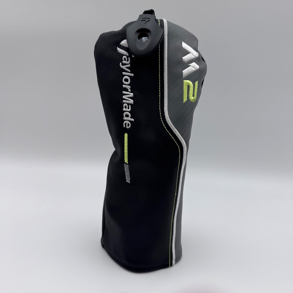 TaylorMade M2 Fairway Wood Headcover Black Grey White Lime Green Adjustable Dial